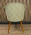 Mid-Century Modern Vintage Cocktail Chair with Typical Pattern, 1950s For Sale - Image 3 of 13