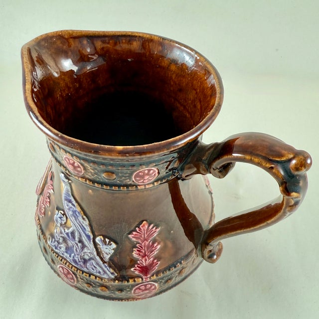 English Measham Bargeware Home Sweet Home Jug For Sale - Image 10 of 12