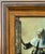 Baroque 18th/19th Century Dutch Painting in Oil on Canvas After Johannes Vermeer For Sale - Image 3 of 11