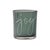 Modern Green Glass Joy Candle Holder (Set of 3) For Sale - Image 3 of 4