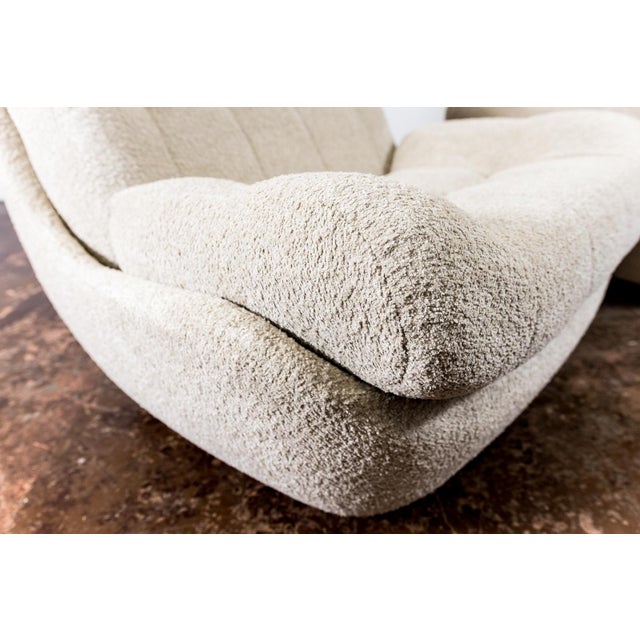 Textile Space Age Atlantis Lounge Chair, Former Czechoslovakia, 1970s For Sale - Image 7 of 16