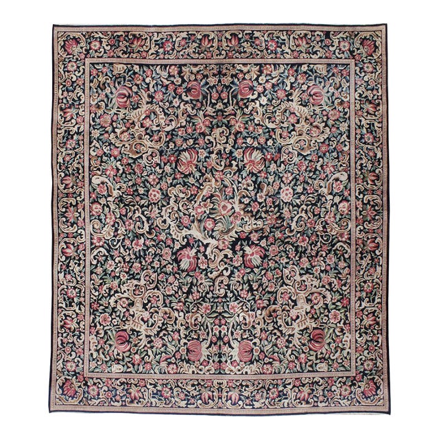 Galerie Shabab Collection Early 20th Century Persian Kashan Carpet For Sale
