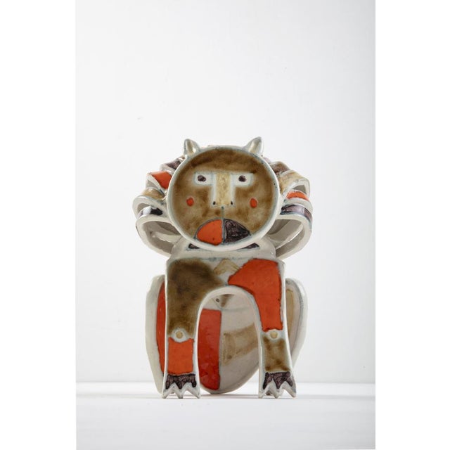 Bruno Gambone, Lion, 1960s, Ceramic For Sale - Image 10 of 10