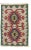 Vintage Persian Shiraz Kilim Rug - 01'10 X 02'09 For Sale