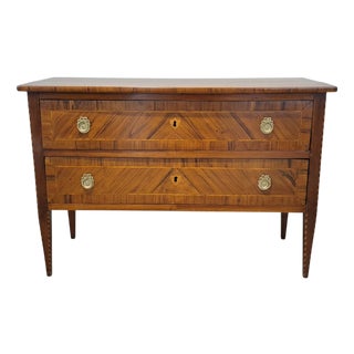 Chest of 2 Drawers, Northern Italy, 18th Century For Sale