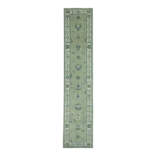 Turkish Oushak Rug 2'11" x 13'7" #19101 For Sale