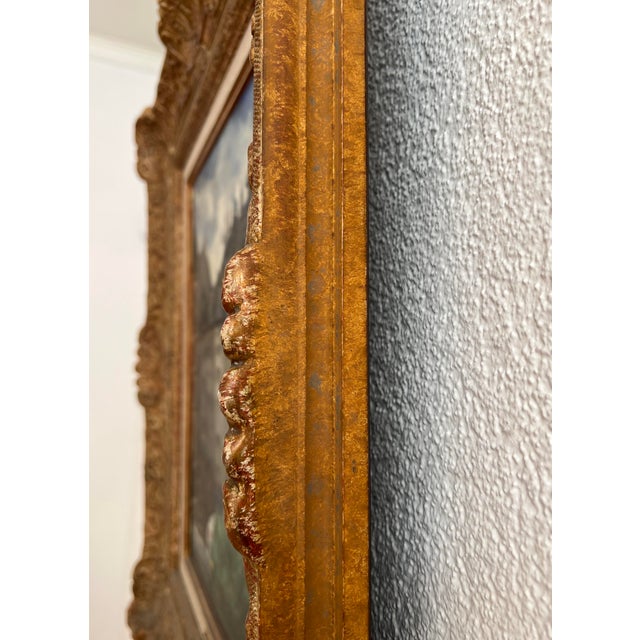 André Julien Prina, Maisons de Genève, 1962, Oil on Canvas, Framed For Sale - Image 12 of 17