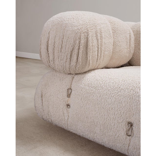 Mario Bellini "Camaleonda" Boucle Sofa by B&b Italia Set of 5 For Sale - Image 9 of 18