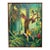 N. Villalta Signed 2008 Surrealist Anthropomorphic Jungle Landscape Painting For Sale