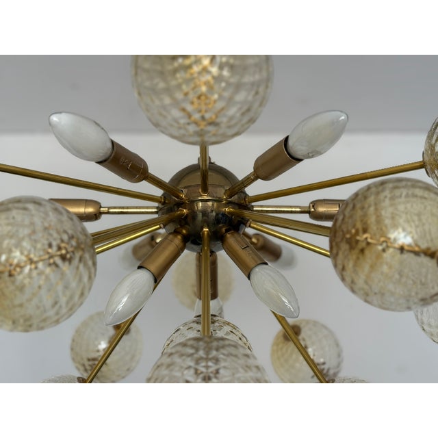 Chandelier from Kamenický Šenov, 1970s, in Flawless conditions. Designed 1970 to 1979 European Plug (up to 250V).The...