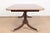 Baker Furniture Style Georgian Banded Mahogany Double Pedestal Extension Dining Table, Newly Refinished For Sale - Image 11 of 12