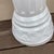 Vintage American Made White Glazed Terracotta Column Pedestal Bird Bath For Sale - Image 4 of 12