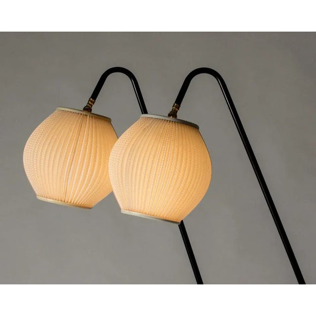 Mid-Century Floor Lamps by Svend Aage Holm Sørensen, 1950s, Set of 2 For Sale - Image 6 of 11