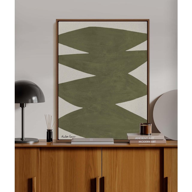 Henri Matisse "Fearless" Affirmations Painting Olive" - 2026 New Colorway Release For Sale - Image 4 of 7