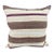 Turkish Hemp Pillow Cushion Natural Beige Brown Pillow Cushion Cover 24"x24" For Sale