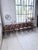 Walnut Bistro Chairs, 1970s, Set of 14 For Sale - Image 3 of 18
