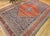 Antique Persian Malayer Rug, Hand-Knotted Wool, Geometric Pattern, 8x12, Terracotta & Navy For Sale - Image 4 of 16