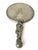 Pewter Hand Mirror by C.G. Hallberg, Stockholm, 1929 For Sale - Image 4 of 8