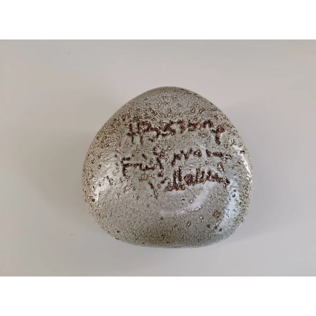 Vintage Flower Spade Vase in Ceramic, 1960s For Sale - Image 4 of 10