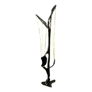 Mid 20th Century Iron And Brass Welded Sculpture By Ernesto Emilio Gonzalez
