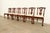 Baker Furniture Company Baker Furniture Style Chippendale Carved Mahogany Dining Chairs, Set of Six For Sale - Image 4 of 13