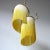 Contemporary Yellow Charme Pendant Lamp by Sander Bottinga For Sale - Image 3 of 8