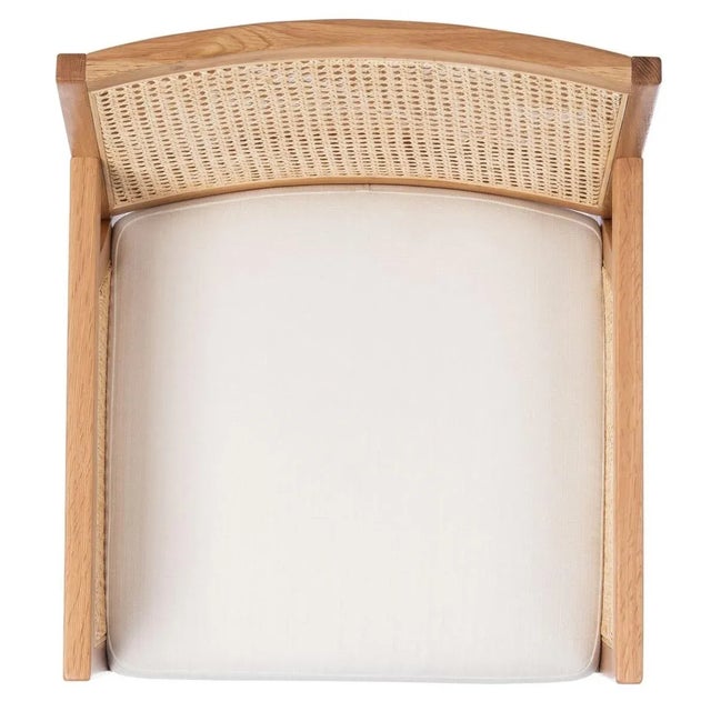 Tan Malik Rattan Dining Chair - Natural For Sale - Image 8 of 11