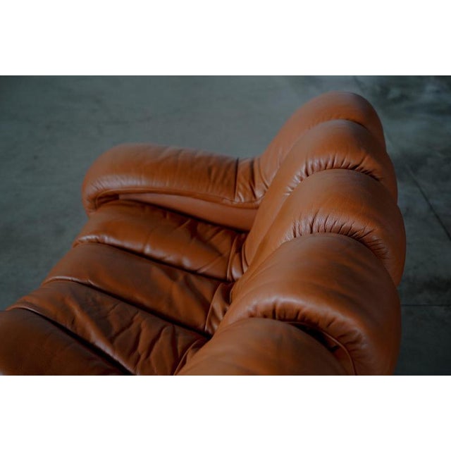 DS-600 Sectional Sofa in Cognac Leather by de Sede, Swiss, 1990s For Sale - Image 17 of 18