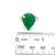 Natural Emerald Diamond Ring 7 14k White Gold 10.97 TCW Certified For Sale - Image 10 of 14