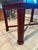 Century Furniture Vintage Century Furniture Chinese Chippendale Style Fretwork Dining Table With Beveled Glass Top. For Sale - Image 4 of 11