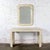 Maitland - Smith Late 20th Century Modern Tessellated Travertine Console or Sofa Table & Wall Mirror Set Made in Philippines For Sale - Image 4 of 18