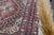 1970s 1970s Vintage Handmade Wool Cotton Burgundy Area Rug For Sale - Image 5 of 11