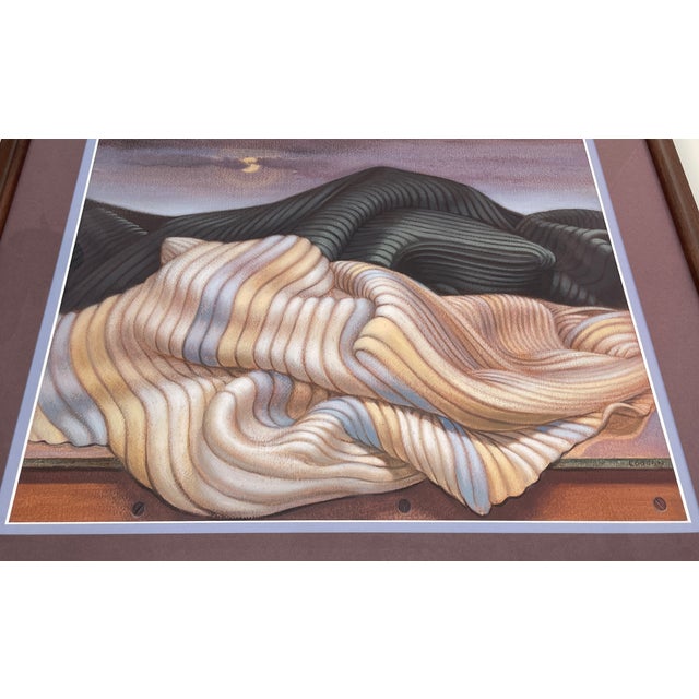 1990s "Moonlight Silk" Painting by Patric Coogan For Sale - Image 4 of 6