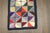 Mid 20th Century American Hooked Geometric Diamond Grid Rug no. j5264 For Sale - Image 5 of 6