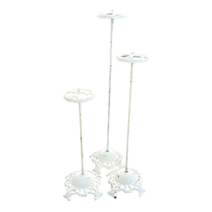 Antique Victorian Iron Hat Stand -Set of 3 Graduating Sizes