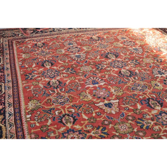 1930s Kavon Rug, 10.8 x 14.1 For Sale - Image 10 of 11