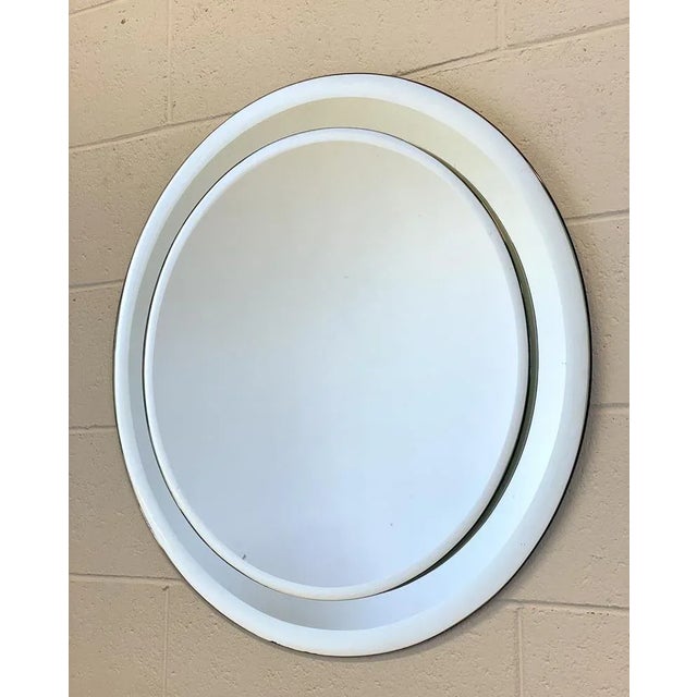 Vintage Round Mirror, 1970s For Sale - Image 4 of 8