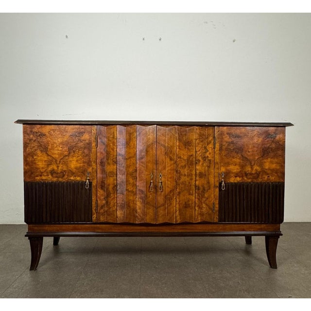 Art Deco Sideboard in the style of Emilio Lancia, 1940s For Sale - Image 5 of 18