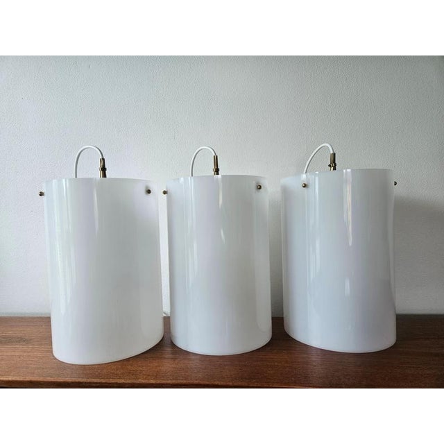 Mid-Century Pendant Lights from Fog & Morup, Denmark, 1960s, Set of 3 For Sale - Image 14 of 18