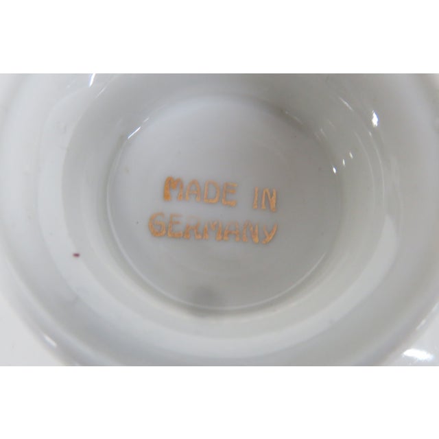 1950s HMS Royal Hanover Germany Bavaria Cup Saucer Dessert Plate 3pc For Sale - Image 12 of 18