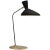 Austen Large Offset Table Lamp in Black Designer: AERIN Height: 25.75" Extension: 15" Base: 9" x 10.5" Oval Socket: E26...