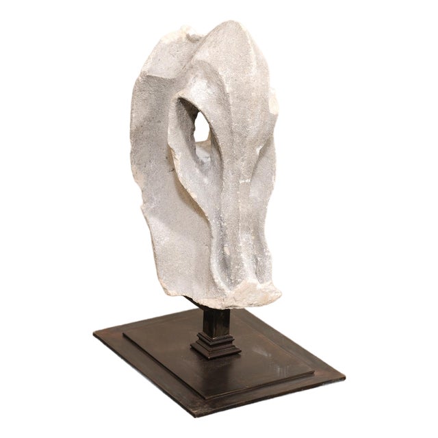 18th C. Carved-Limestone Cathedral Fragment For Sale