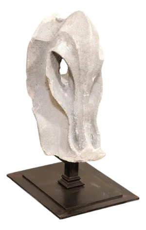 18th C. Carved-Limestone Cathedral Fragment