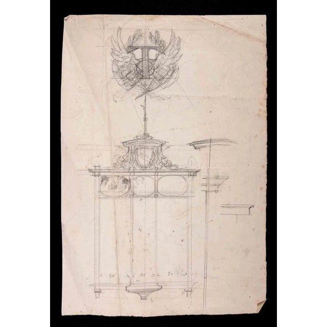 Teaching Drawing to Children is a drawing artwork realized by Alexandre Lagrant in the early 20th Century. Pencil and ink...