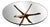 Vintage Coffee Table in Glass by Illum Wikkelsø for Niels Eilersen, 1960s For Sale