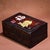 Late 20th Century Vintage Zitan Wood Slide-Open Jewelry Box With Mother-of-Pearl Rabbit Inlay For Sale - Image 5 of 8