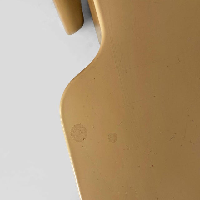 Italian Space Age Cream Chairs by Joe Colombo for Kartell, 1970s, Set of 2 For Sale - Image 12 of 18
