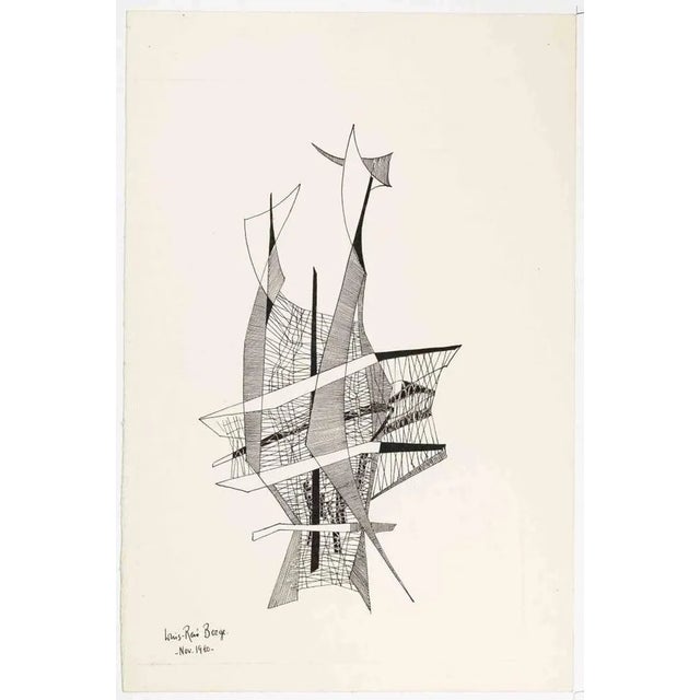 Sans Titre is an etching and aquatint on paper, realized in November 1960 by the French burin master Louis-René Berge....