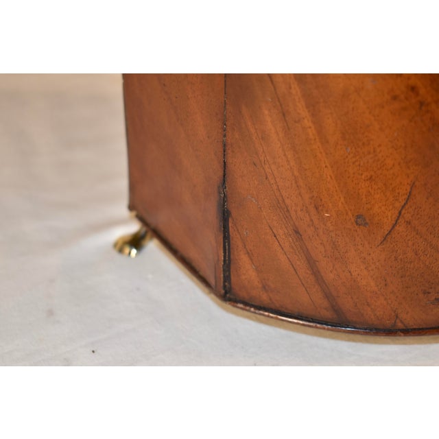 18th Century English Mahogany Knife Box For Sale - Image 9 of 12