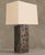 Mid-Century Modern Marbled Vertical Studded Lamp by Lika Moore For Sale - Image 3 of 5